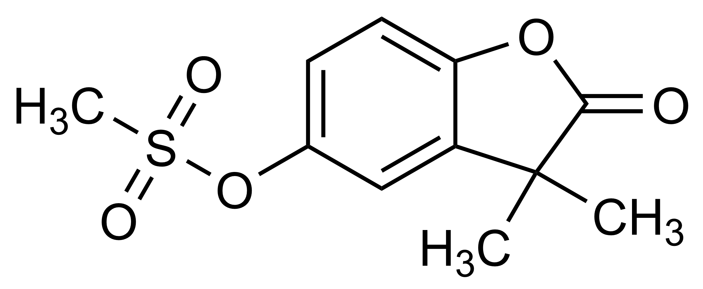 Ethofumesate 2 keto reference standard molecular structure CAS 26244-33-7
