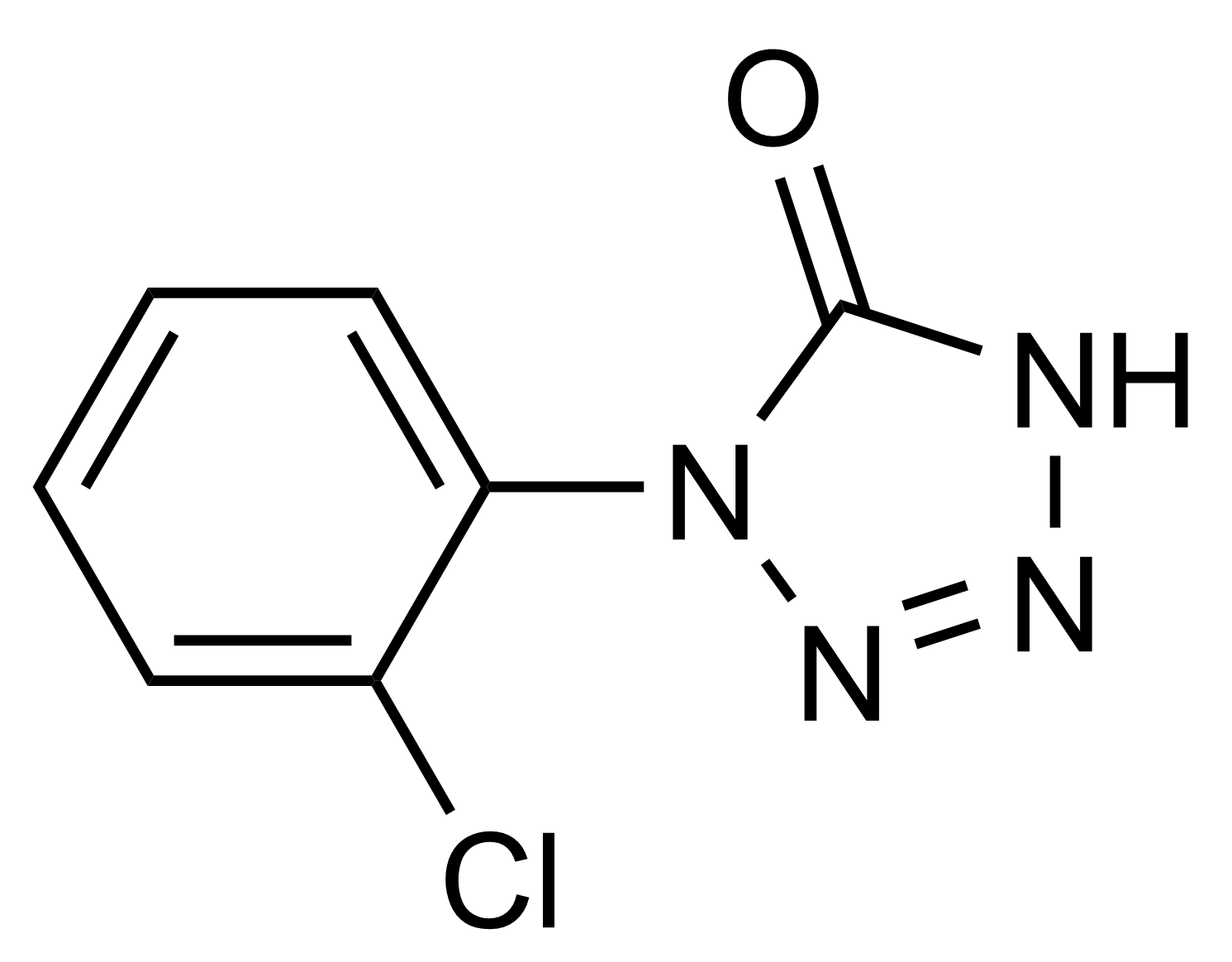 Fentrazamid Metabolite molecular structure reference standard CAS 98377-35-6