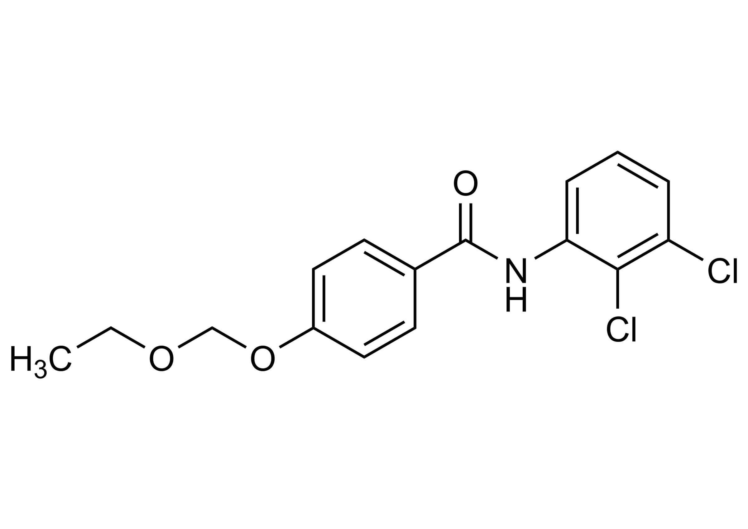 Etobenzanid Reference Standard - Molecular Structure Etobenzanid reference standard molecular structure for LC-MS/MS and GC-MS