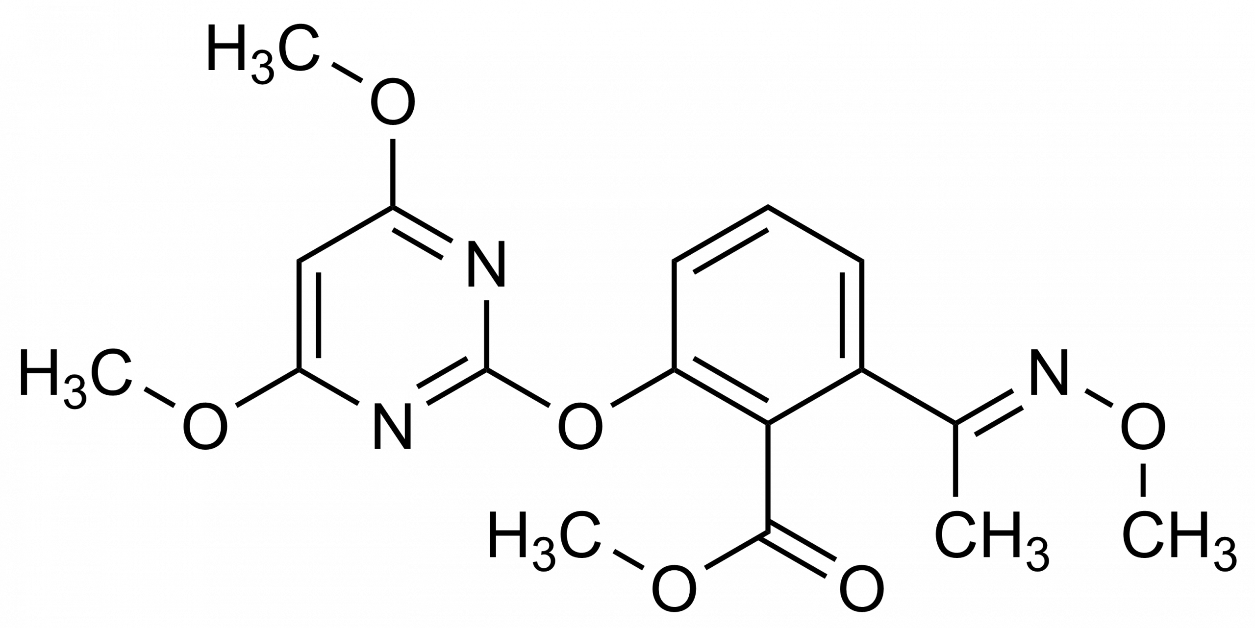 E Pyriminobac methyl Reference Standard Molecular Structure E Pyriminobac methyl reference standard structure (CAS 147411-69-6)