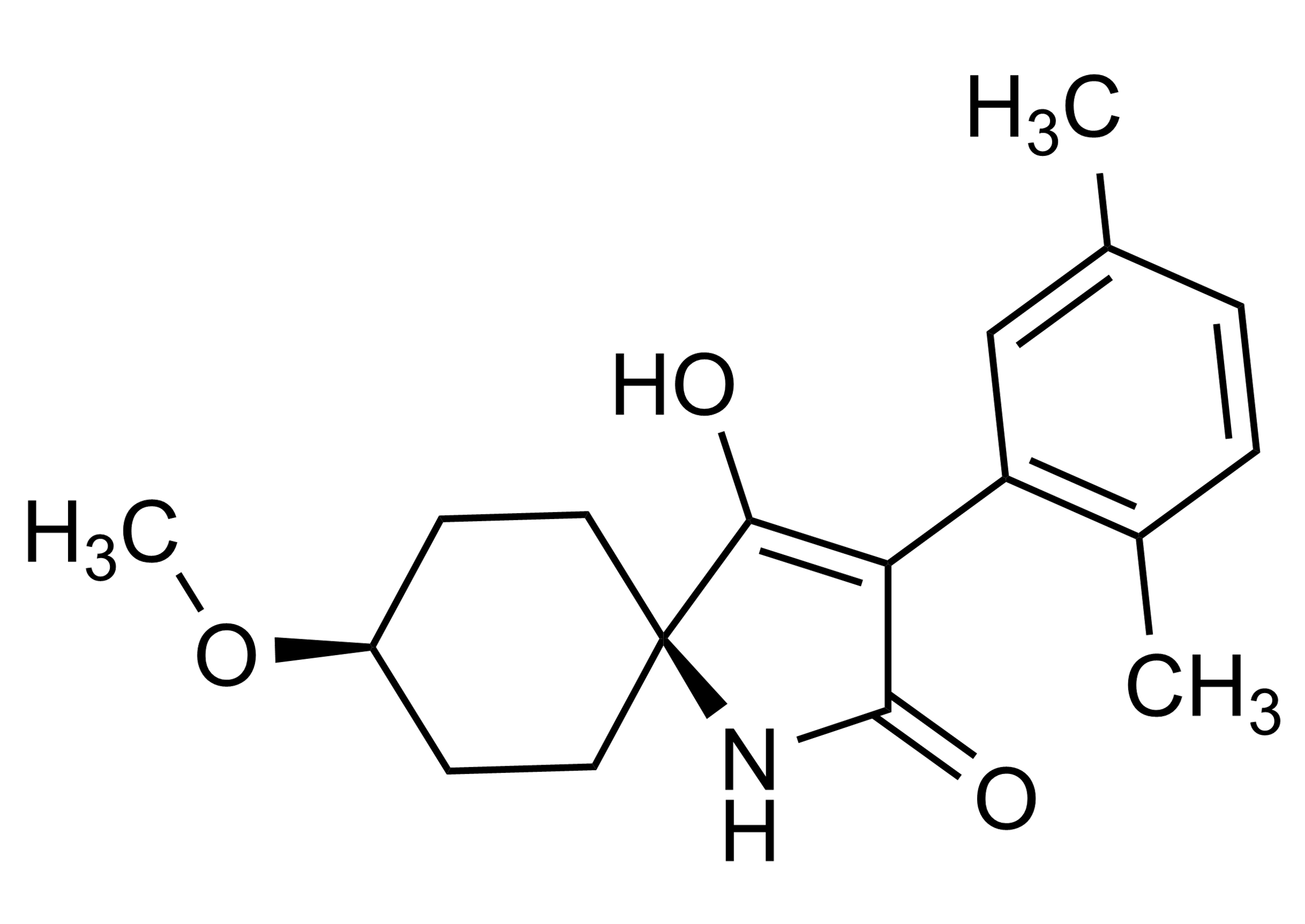 Spirotetramat cis enol Reference Standard – Molecular Structure Spirotetramat cis enol reference standard molecular structure (CAS 203312-38-3)