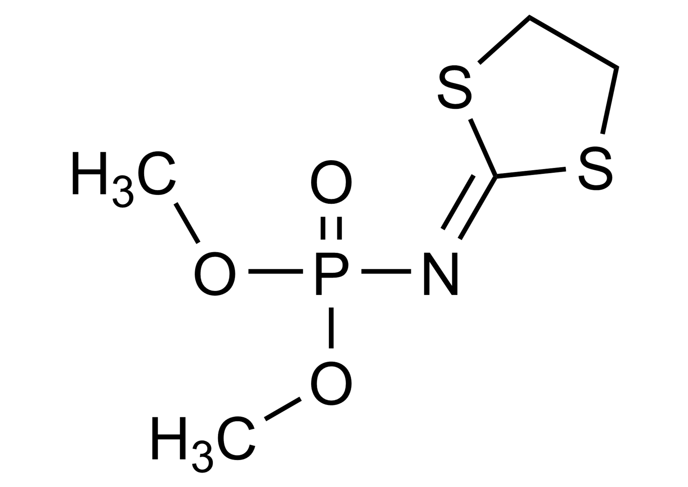 Phosfolan methyl reference standard structure for residue analysis Phosfolan methyl (CAS 5120-23-0) reference standard chemical structure for LC-MS/MS and GC-MS analysis