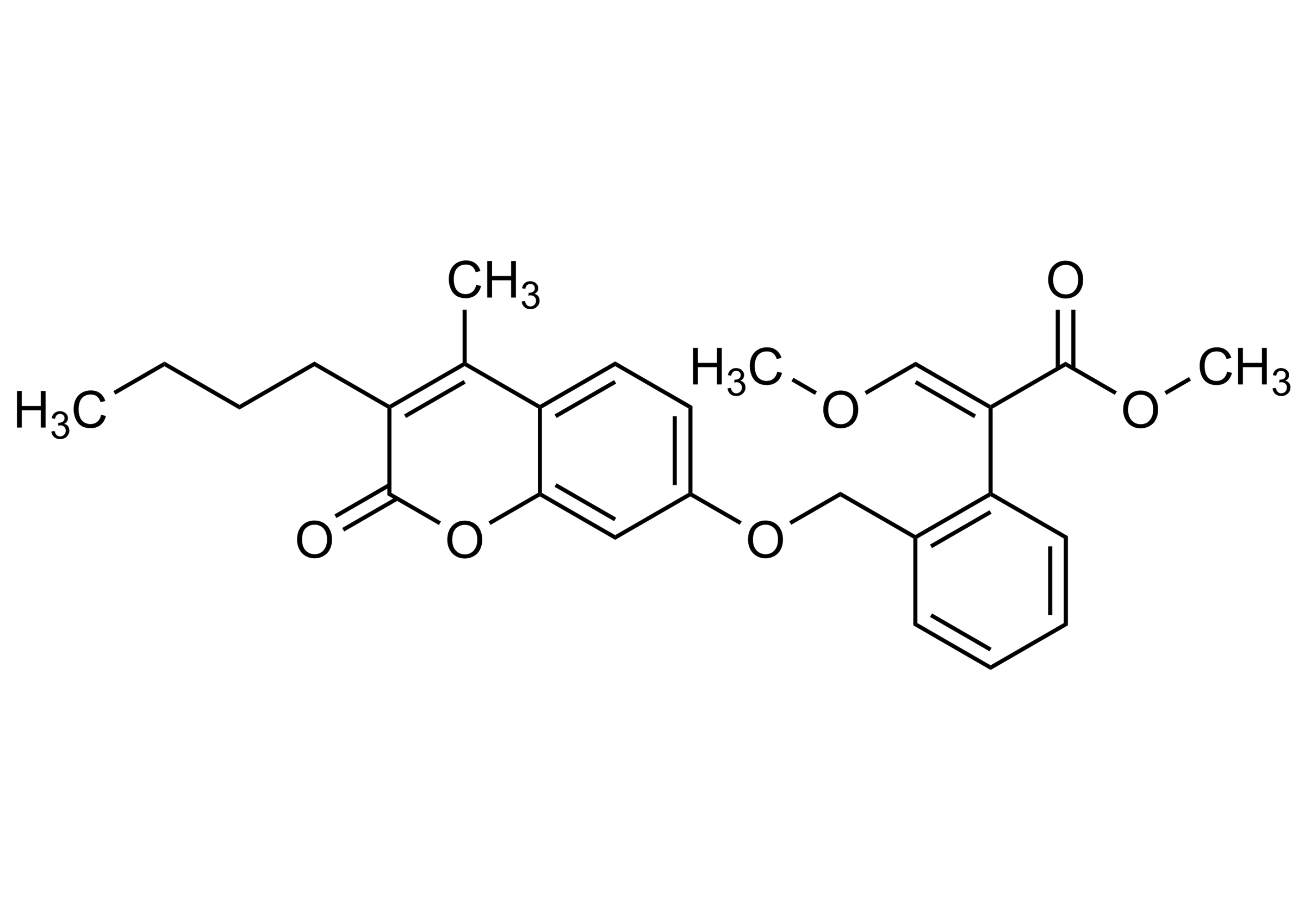 Coumoxystrbin Reference Standard Molecular Structure (CAS 850881-70-8) Molecular structure of Coumoxystrbin reference standard (CAS 850881-70-8) for LC-MS/MS and GC-MS quantification