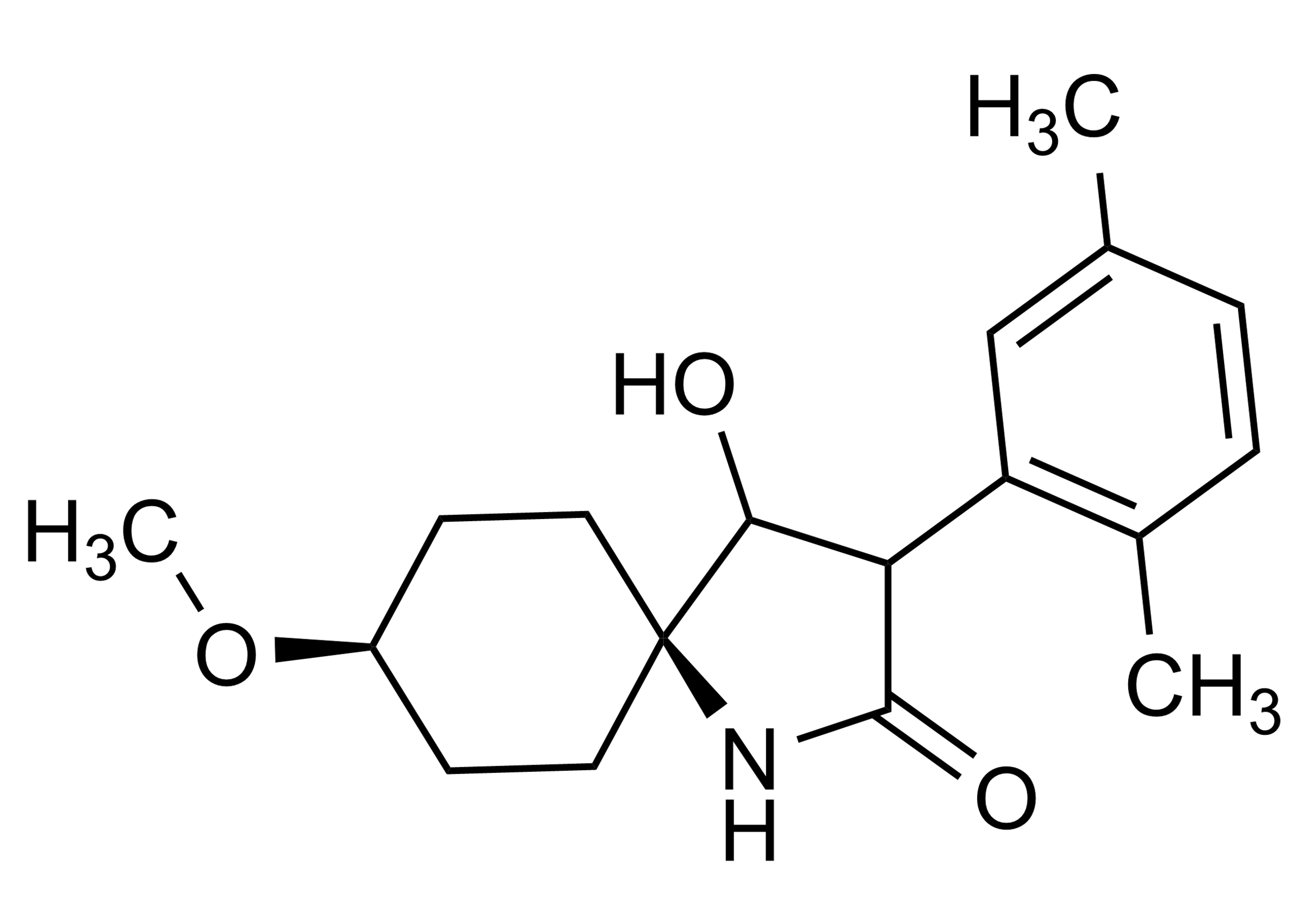 Spirotetramat mono hydroxy Reference Standard Structure Spirotetramat mono hydroxy reference standard molecular structure CAS 1172134-12-1