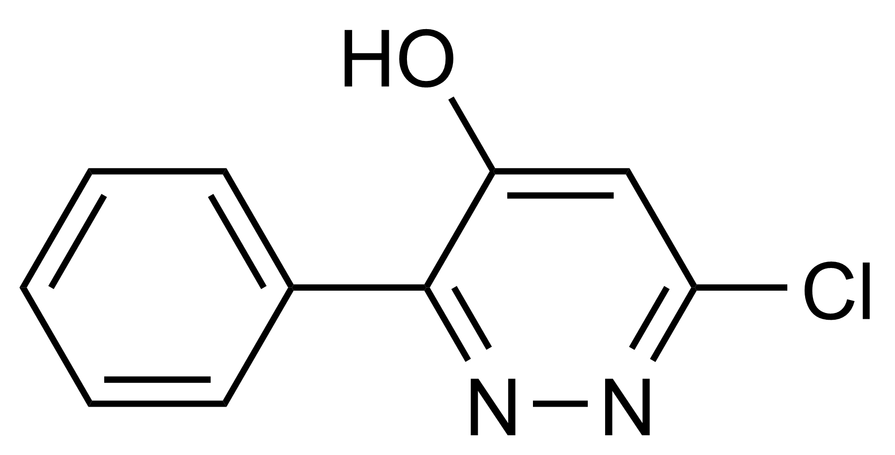 Pyridafol3-Chloro-5-hydroxy-6-phenyl pyridazine reference standard molecular structure - CAS 40020-01-7