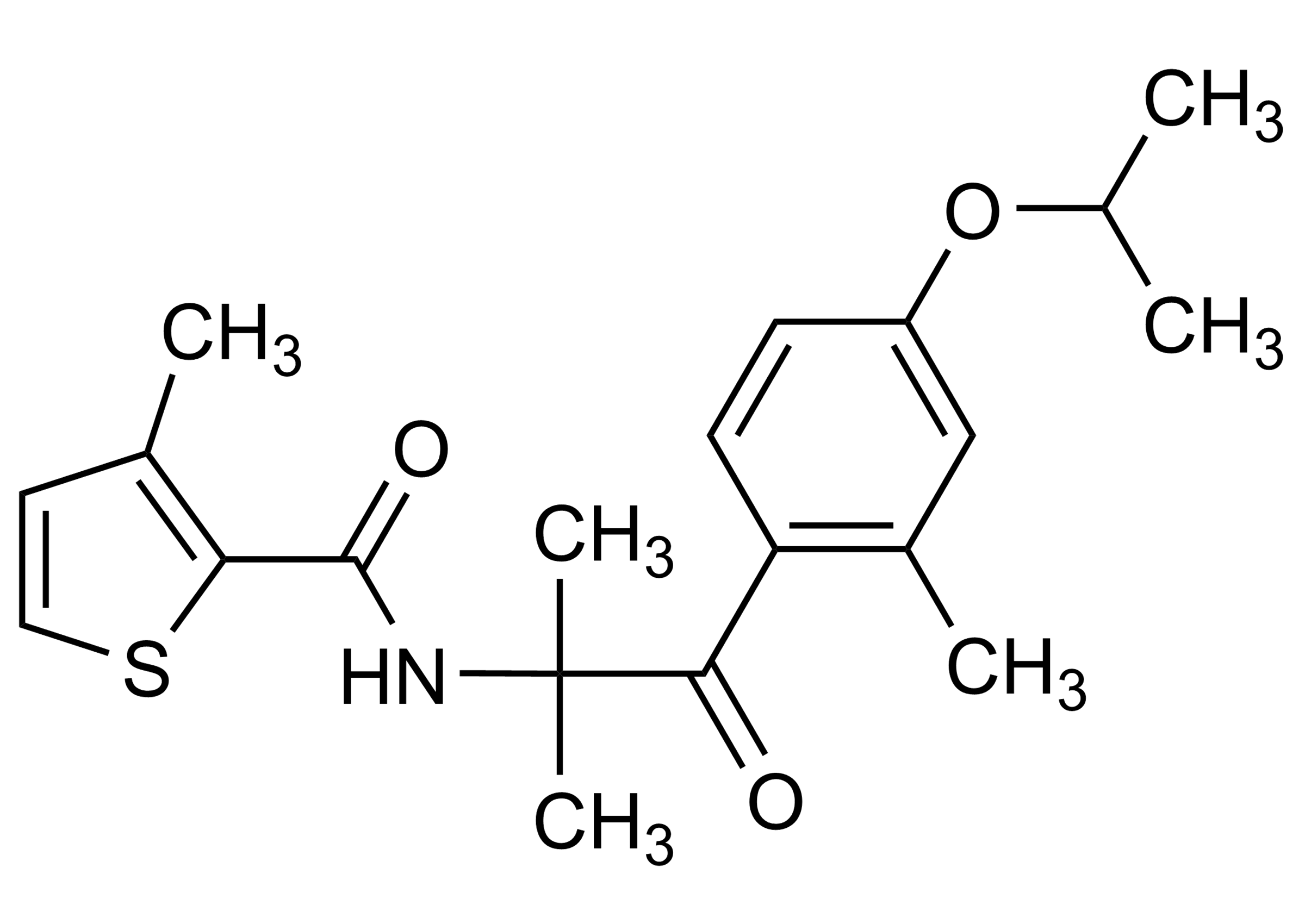 Isofetamid Reference Standard – Molecular Structure (CAS 875915-78-9) Isofetamid reference standard molecular structure (CAS 875915-78-9) for LC-MS/MS and GC-MS analysis