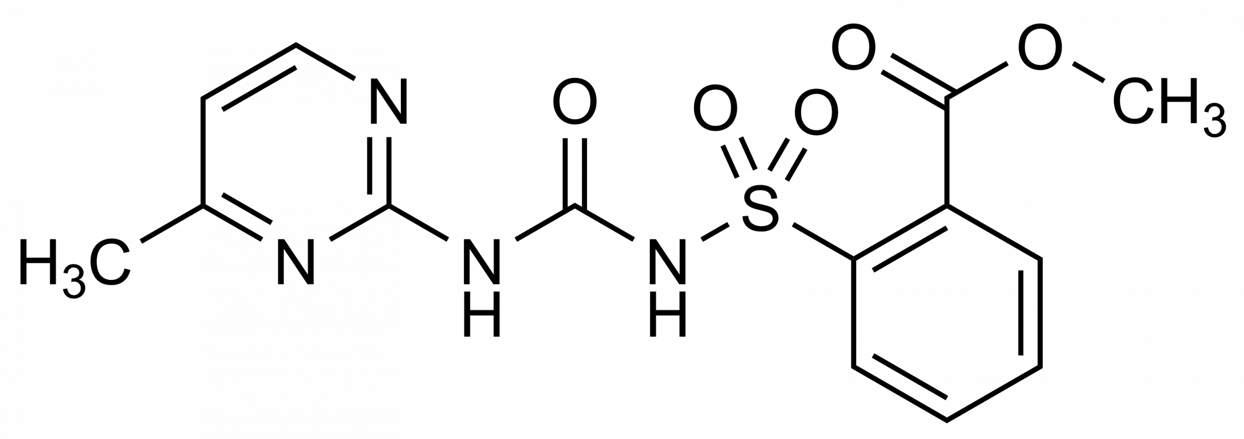 Molecular structure of Monosulfuron ester reference standard for LC-MS/MS and GC-MS