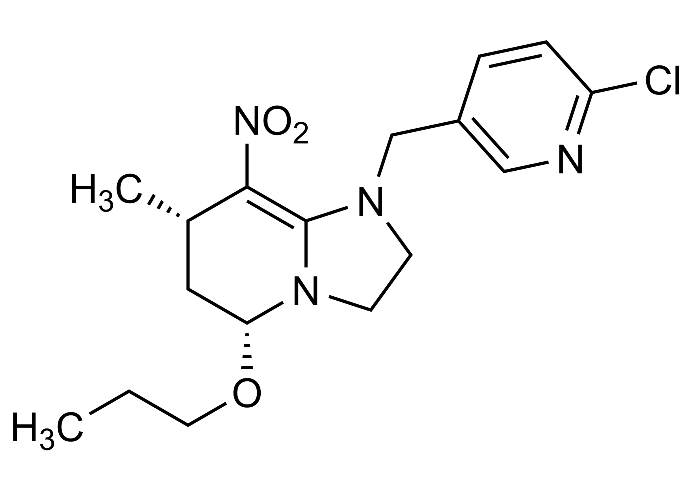 Molecular structure of 5R 7S Paichongding IPP reference standard CAS 1281863-22-6 for LC-MS/MS and GC-MS quantification