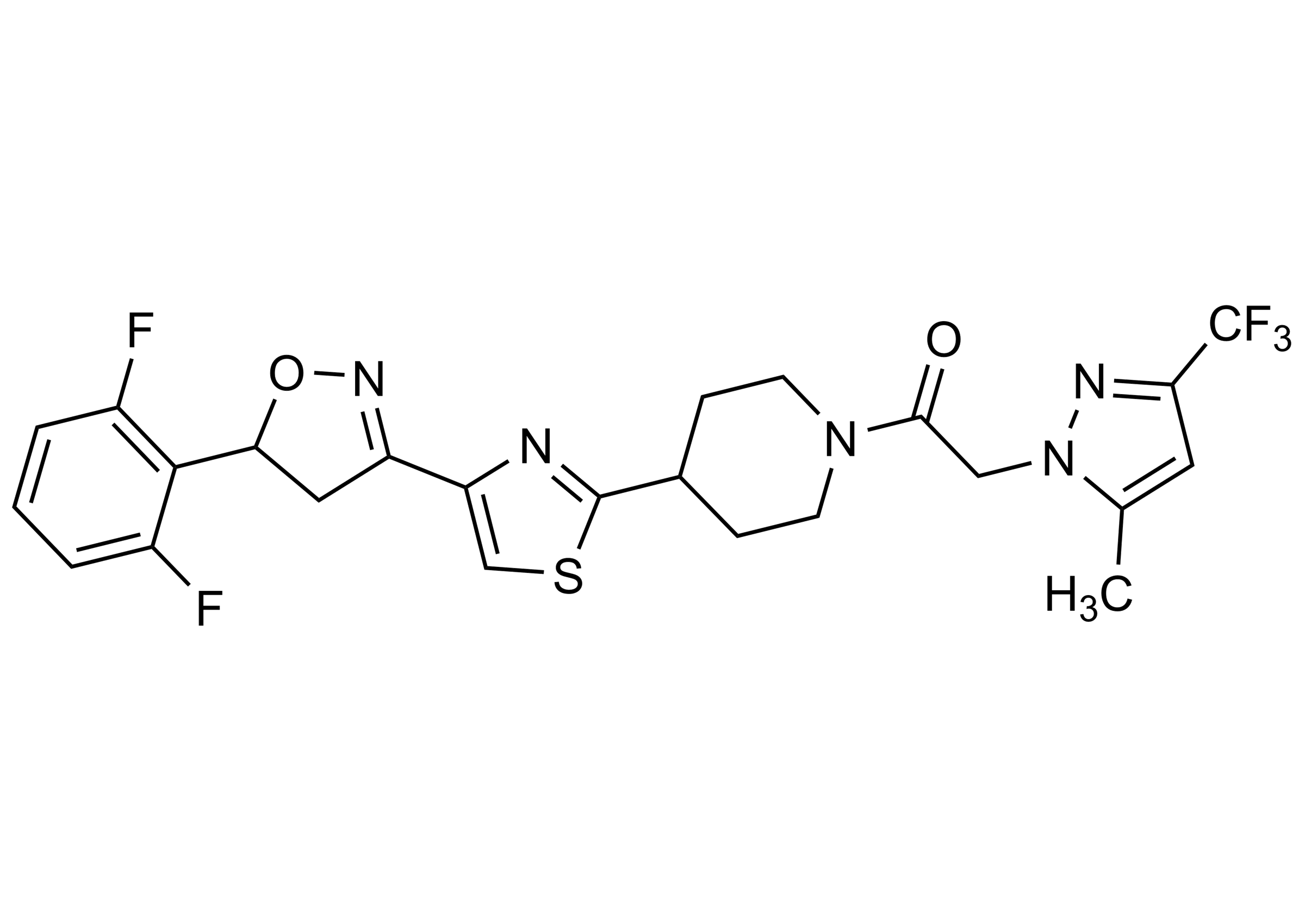 Oxathiapiprolin Reference Standard Molecular Structure Oxathiapiprolin (CAS 1003318-67-9) molecular structure reference standard for LC-MS/MS and GC-MS