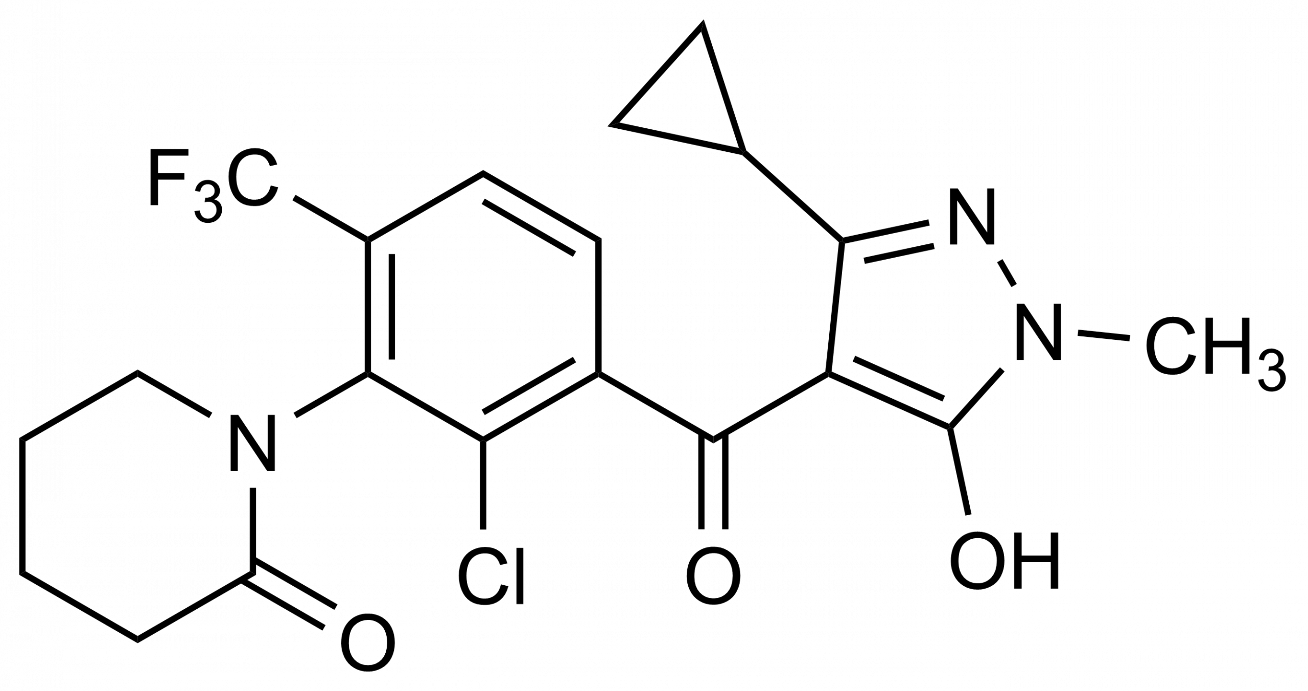 Cypyrafluone reference standard for LC-MS/MS and GC-MS calibration