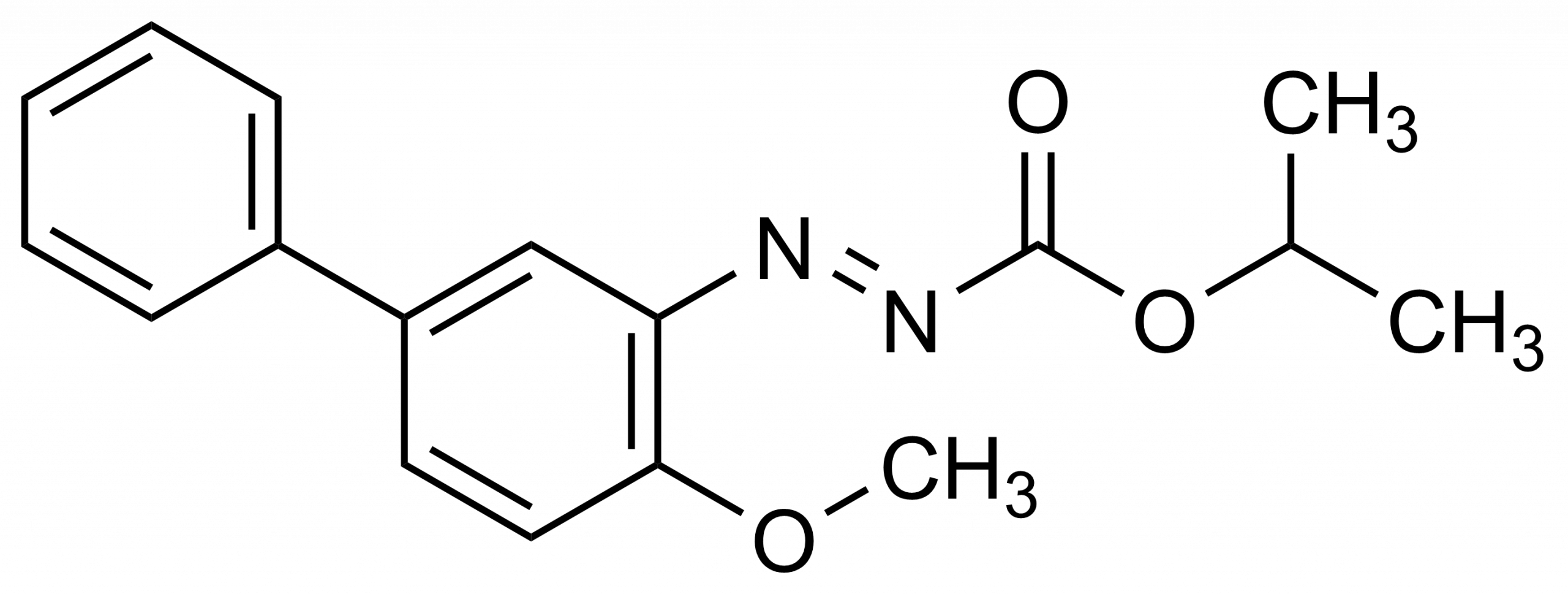 Bifenazate diazene reference standard molecular structure for LC-MS/MS and GC-MS
