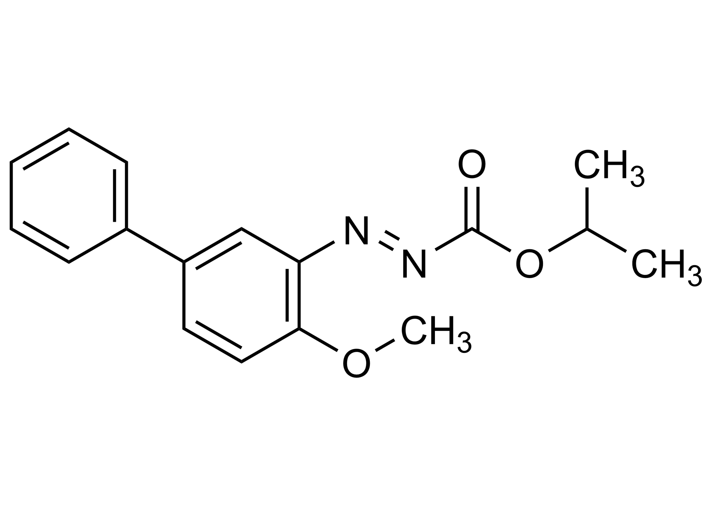 Bifenazate diazene Reference Standard Structure Bifenazate diazene reference standard molecular structure for LC-MS/MS and GC-MS