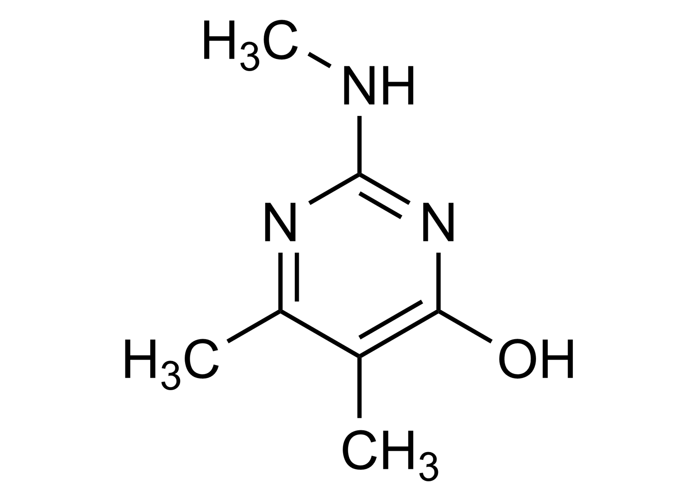 Pirimicarb desamido desmethyl molecular structure reference standard (CAS 78195-30-9)