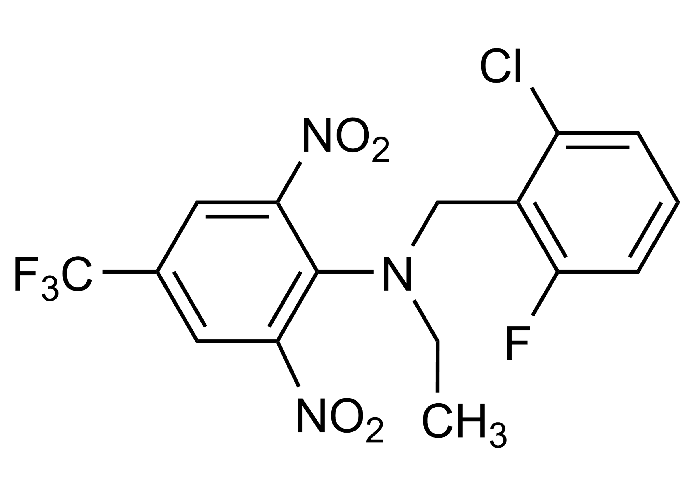Flumetralin Reference Standard Structure Flumetralin reference standard molecular structure CAS 62924-70-3