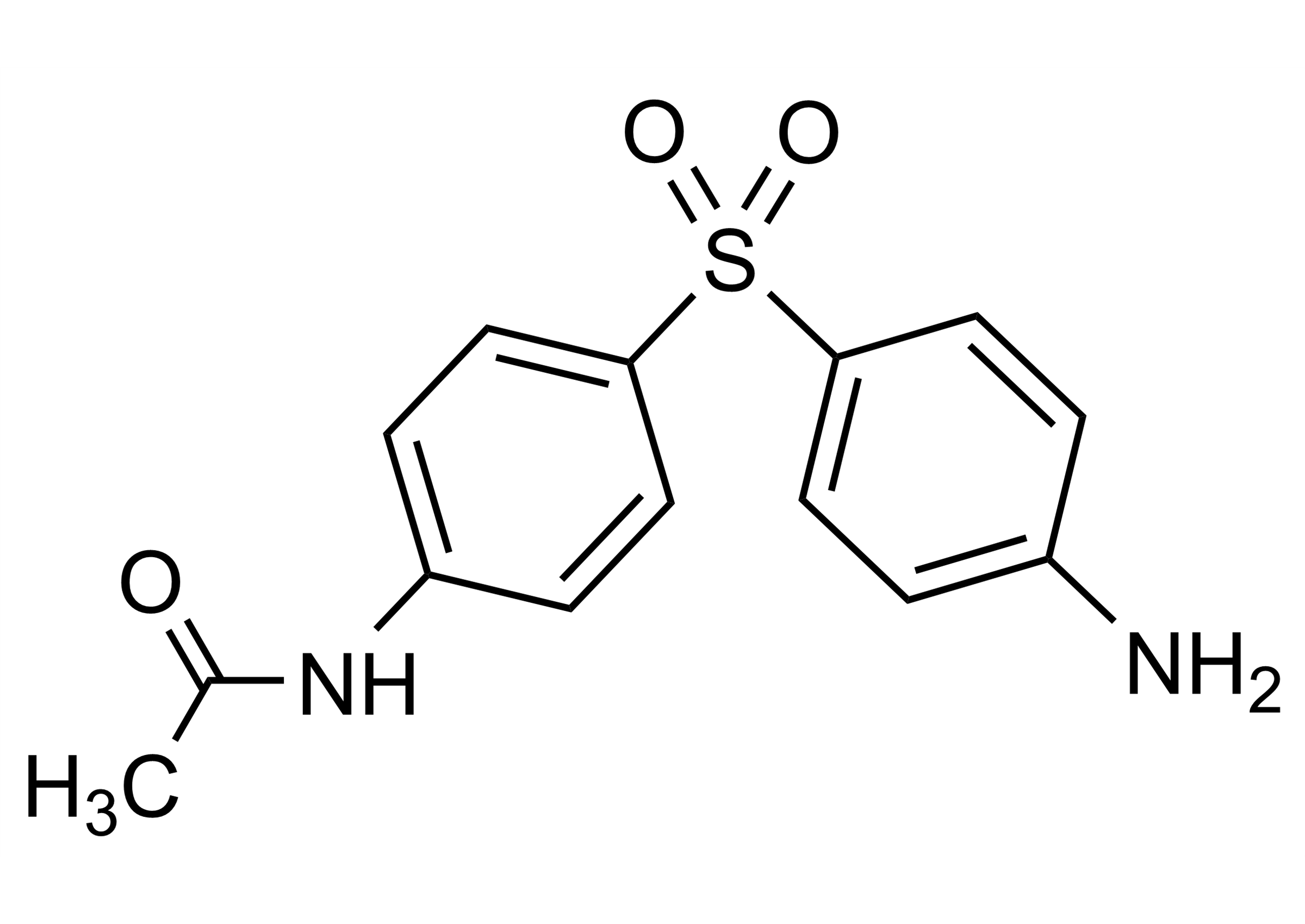 N Acetyl Dapsone Reference Standard Structure N Acetyl Dapsone reference standard molecular structure CAS 565-20-8