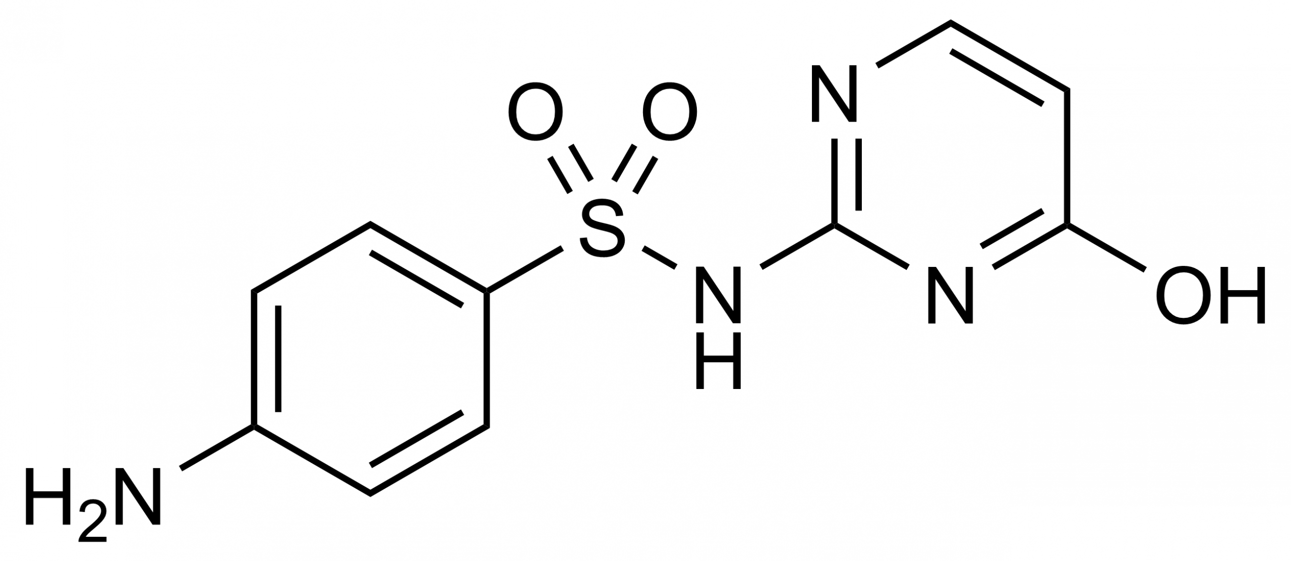 4 Hydroxy Sulfadiazine Reference Standard Structure for LC-MS/MS and GC-MS 4 Hydroxy Sulfadiazine (CAS 56305-66-9) reference standard molecular structure