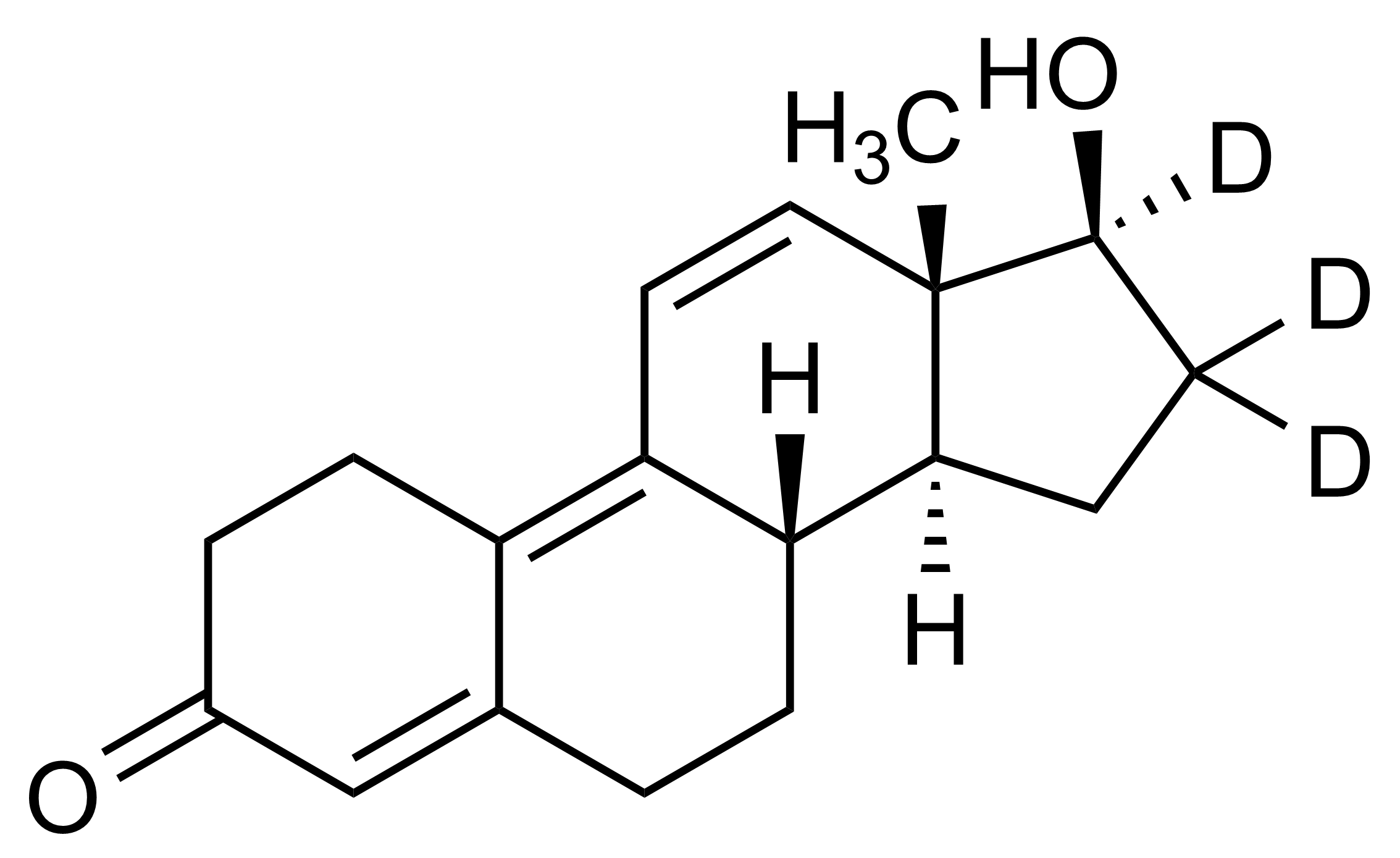 Trenbolone D3 reference standard molecular structure (CAS 2026642-62-4)