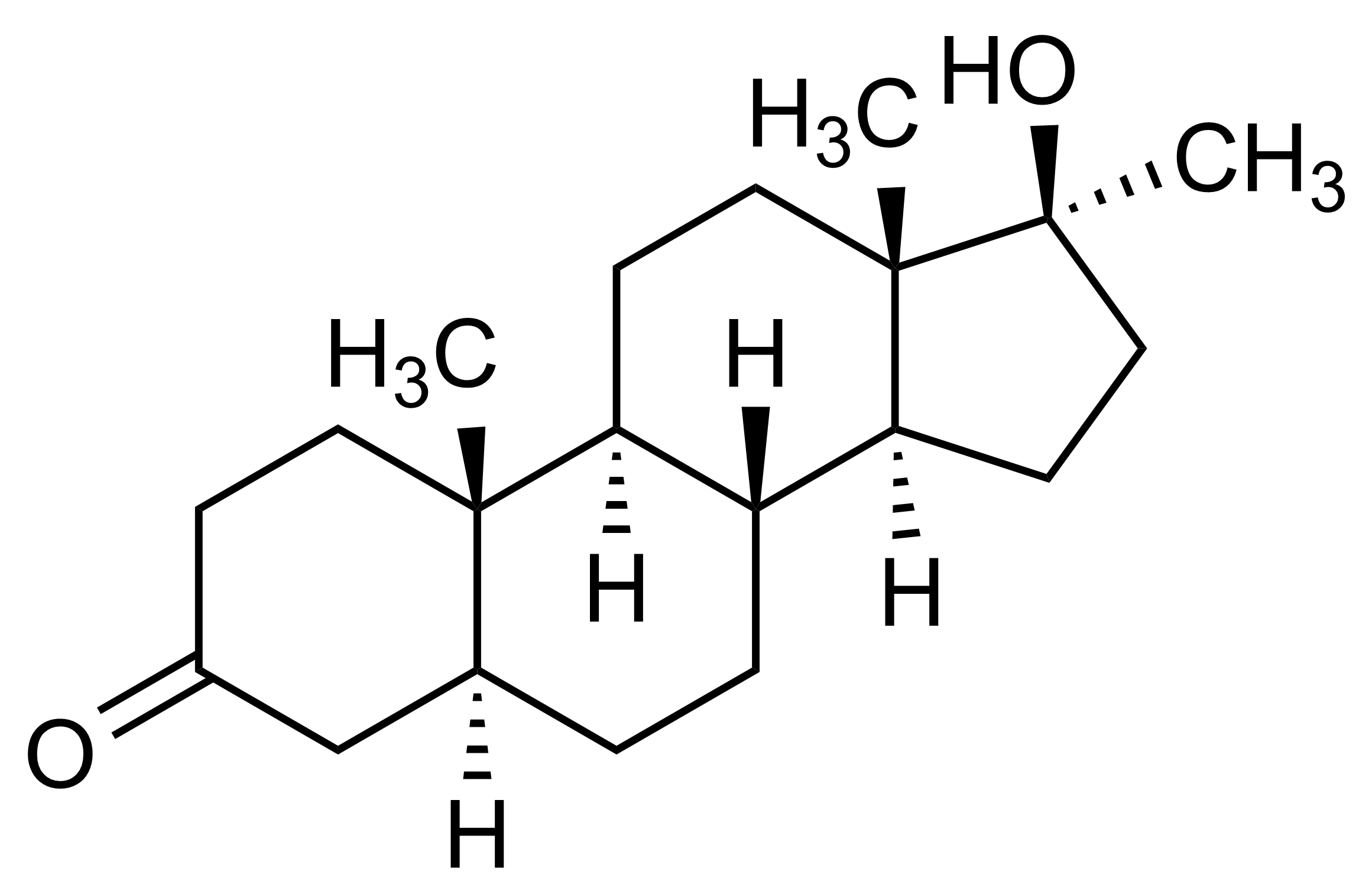 Mestanolone Reference Standard for LC-MS/MS and GC-MS Mestanolone reference standard molecular structure, CAS 521-11-9