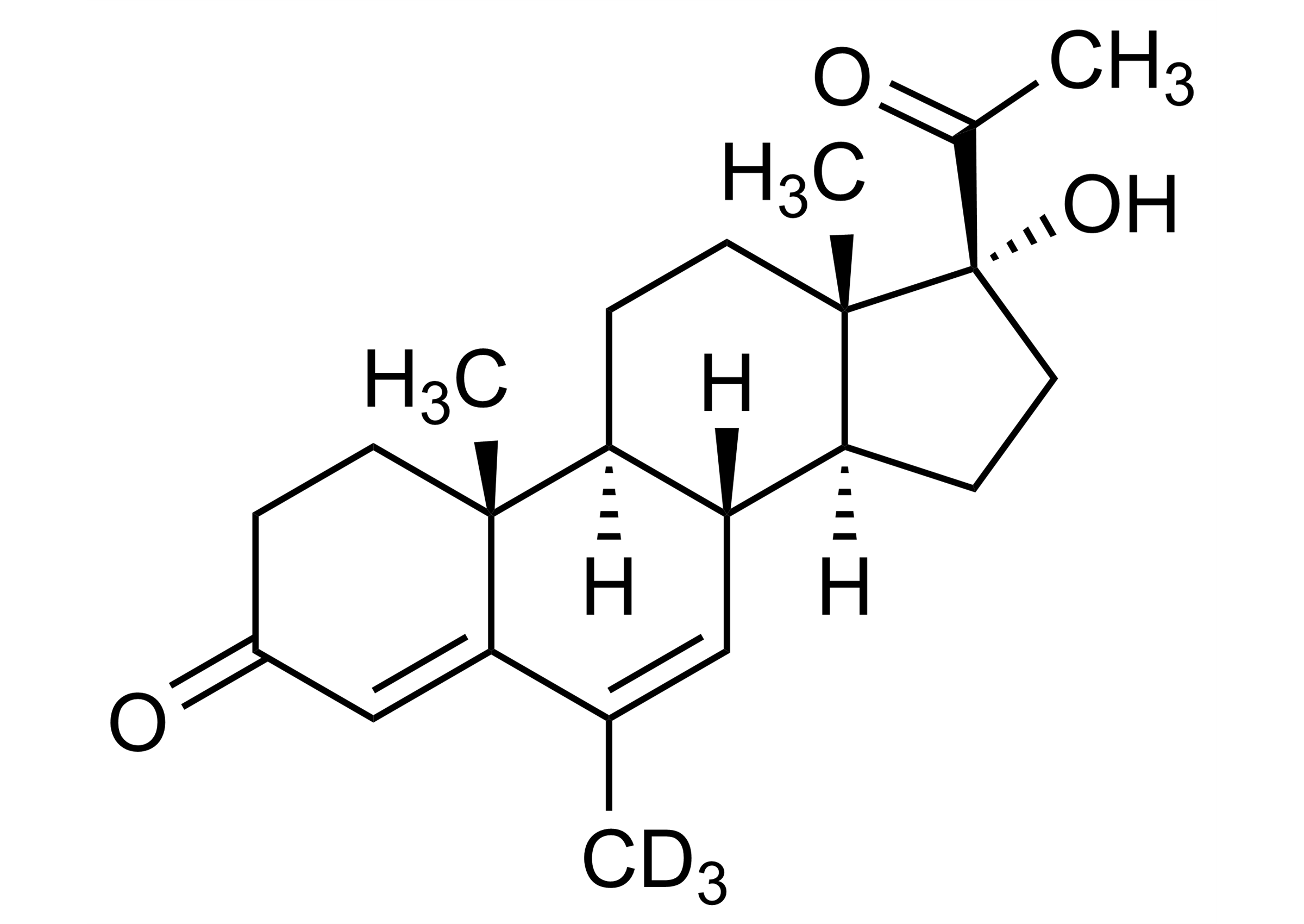 Megestrol D3 reference standard for LC-MS/MS and GC-MS (CAS 162462-71-7)