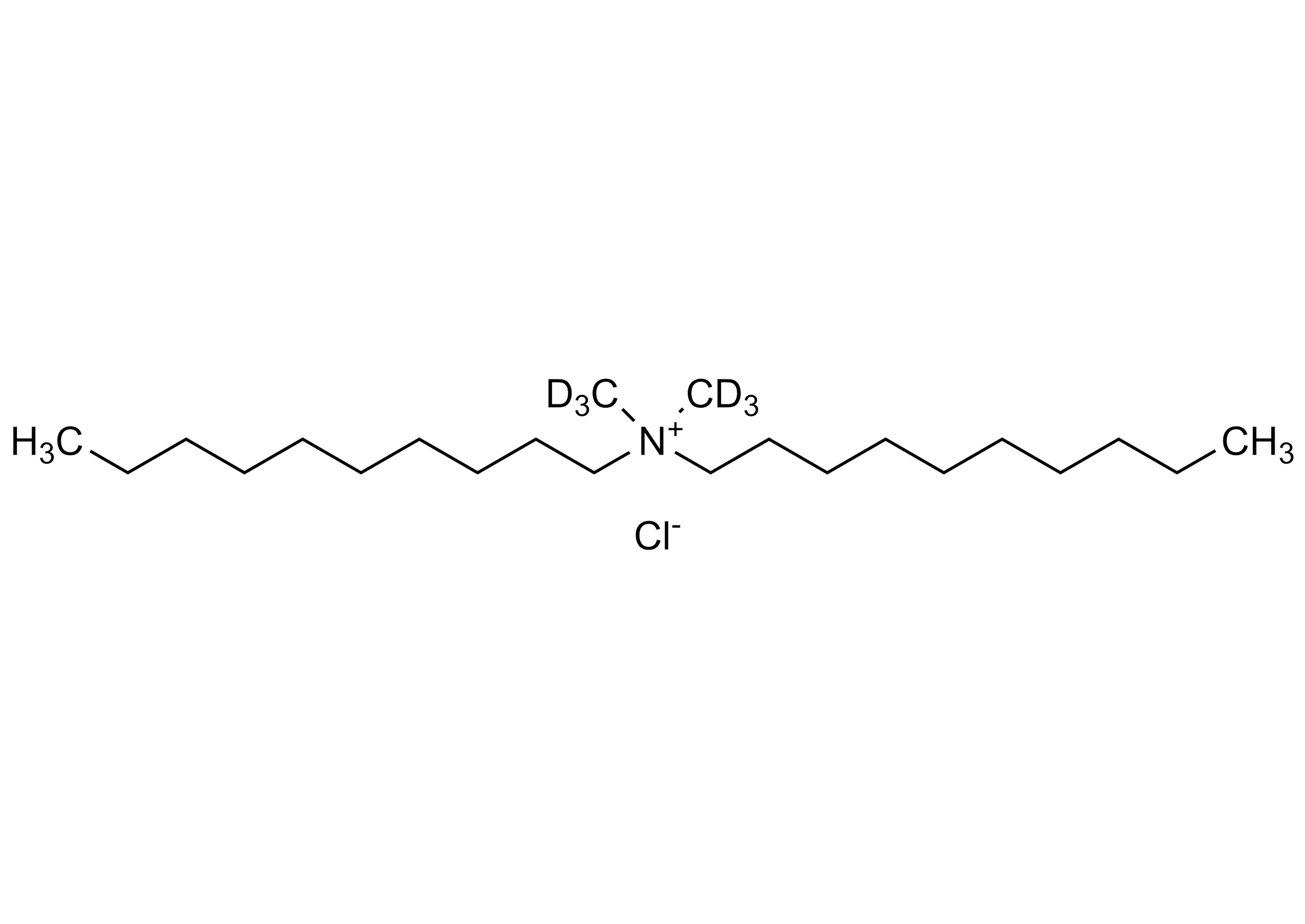 DDAC-D6 molecular structure reference standard for analytical testing