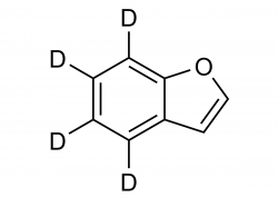 2,3-Benzofuran-D4 Molecular Structure for Analytical Applications 2,3-Benzofuran-D4 molecular structure reference standard CAS 1571080-49-3