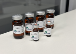 Multi Component Veterinary Drug Reference Standard Solution Coccidiostats tranquilizer and anthelmintics Mix 1 analytical reference standard solution in laboratory vial for chromatography and mass spectrometry analysis