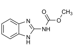 Carbendazim molecular structure reference standard
