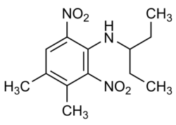 Pendimethalin molecular structure reference standard