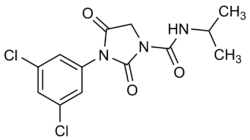 Iprodione molecular structure reference standard CAS Reg. No. 36734-19-7
