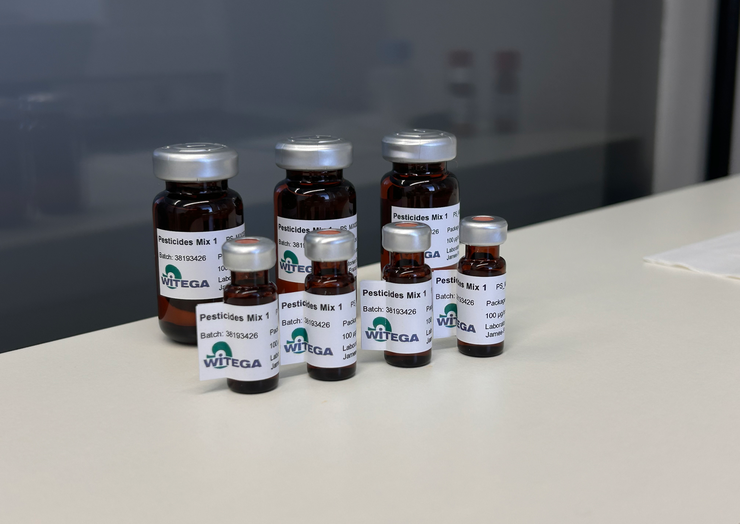 Pesticides Mix 1 100 ug ml in acetonitrile pesticide reference standard mixture vial