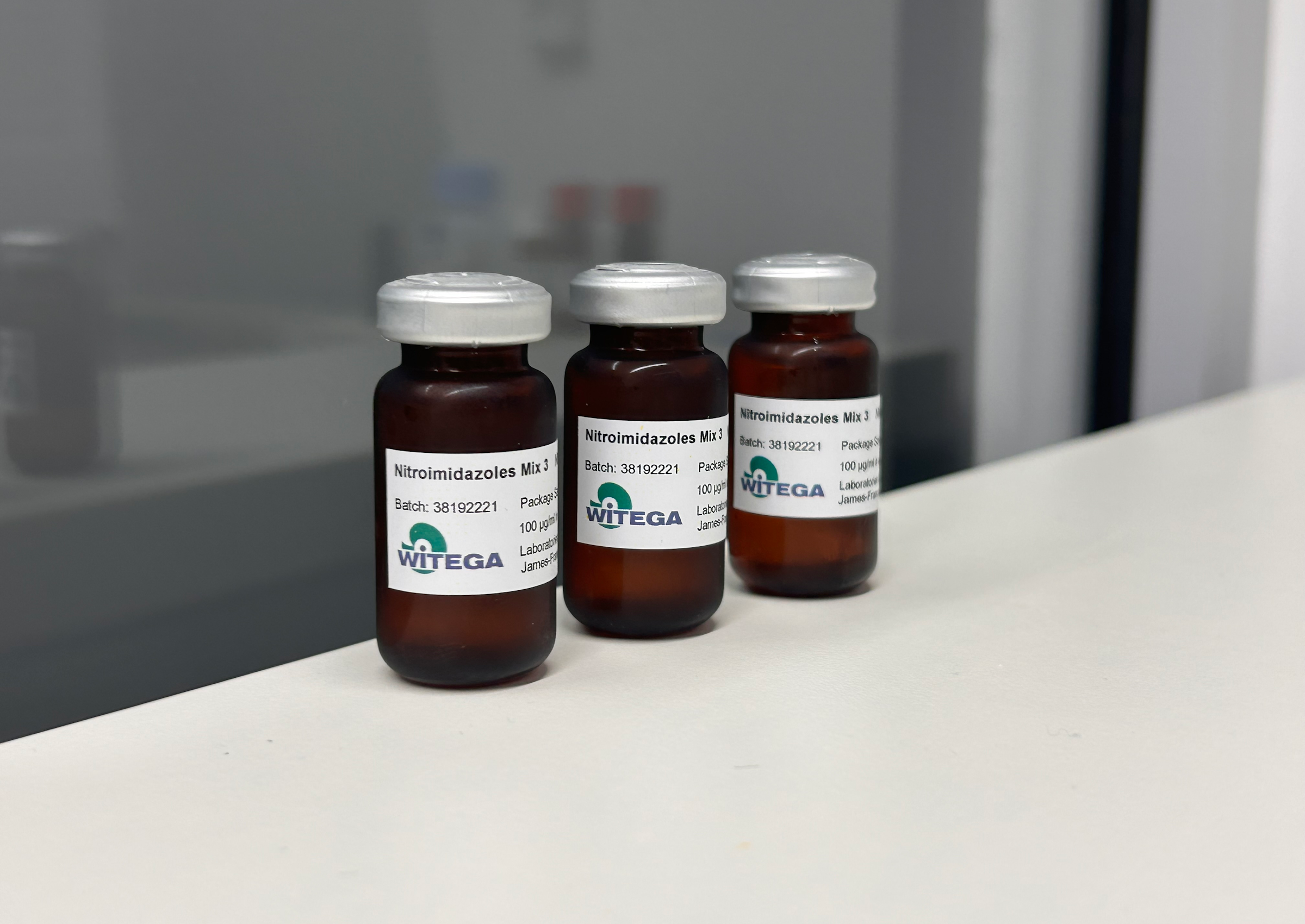 Nitroimidazoles Mix 3 analytical reference mixture in vial for multi compound residue testing